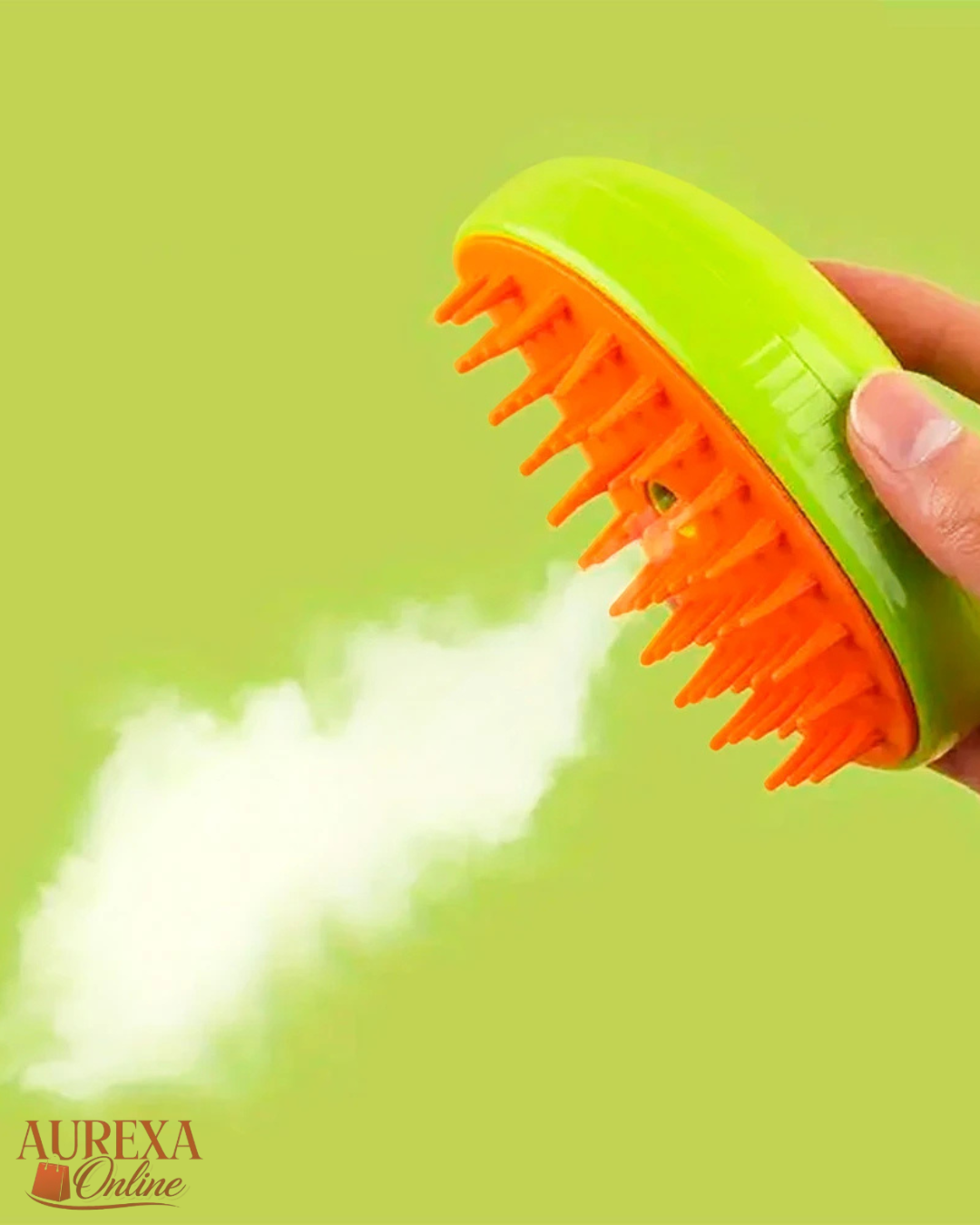 Cepillo de Vapor 3 en 1 para Mascotas