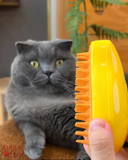 Cepillo de Vapor 3 en 1 para Mascotas