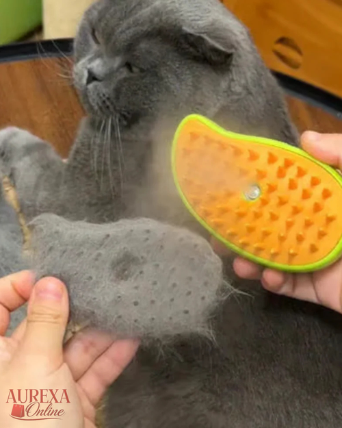 Cepillo de Vapor 3 en 1 para Mascotas